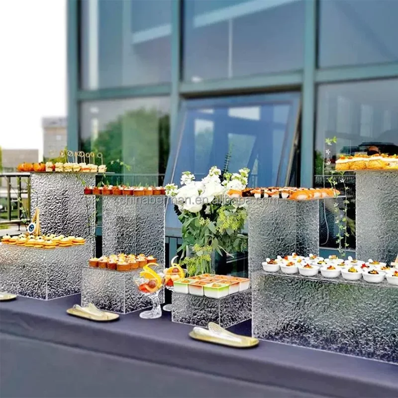 Display Risers Set - Набор из 7 акриловых подставок для